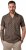 JP1880 Boxy Cuba Short Sleeve Shirt Brown - Skjortor - Stora skjortor - 2XL-8XL