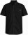 Motley Denim Zagreb Kortärmad Skjorta Svart - Skjortor - Stora skjortor - 2XL-8XL