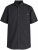 Motley Denim Zagreb Kortärmad Skjorta Mörkgrå - Skjortor - Stora skjortor - 2XL-8XL