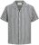 Jack & Jones Montauk Crochet Short Sleeve Shirt Navy - Skjortor - Stora skjortor - 2XL-8XL