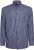 Kam Jeans 6351 Classic Gingham Shirt Long Sleeve Navy - Skjortor - Stora skjortor - 2XL-8XL