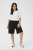 Kaffe Curve Nana Liah Shorts Svart - Jeans & Byxor i Stora Storlekar – Plus Size - 