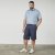 North Latitude Cool Effect Comfort Fit Shorts Blue - Shorts - Stora shorts W40-W60