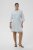 Kaffe Curve Mille Short Shirt Dress Nantucket Breeze Blue - Miniklänningar - 