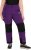 Ulla Popken HYPRAR Multifunctional Durable Inset Trekking Pants Plum - Jeans & Byxor i Stora Storlekar – Plus Size - 
