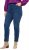Ulla Popken Splatter Painted Jeans Blue - Jeans & Byxor i Stora Storlekar – Plus Size - 