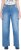 Ulla Popken Extra Wide Leg Stretch Fit Jeans Light Blue - Jeans & Byxor i Stora Storlekar – Plus Size - 