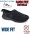 D555 Shelvey Kingsize Open Top Knitted Shoe Black - Sneakers - 