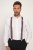 JP1880 Suspenders with Adjustable Length Burgundy Red - Accessoarer - 
