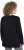 Ulla Popken Sequined Star Rolled Edge Sweater Black - Collegetröjor & hoodies - 