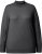 Ulla Popken Long Sleeves Mock Turtleneck Sweater Charcoal Grey Melange - Collegetröjor & hoodies - 