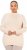 Ulla Popken Long Sleeves Mock Turtleneck Sweater Nature Melange - Collegetröjor & hoodies - 