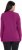 Ulla Popken Long Sleeves Mock Turtleneck Sweater Berry - Collegetröjor & hoodies - 