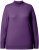 Ulla Popken Long Sleeves Mock Turtleneck Sweater Deep Violet - Collegetröjor & hoodies - 