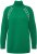 Ulla Popken Contrast Braid Turtleneck Sweater Emerald Green - Collegetröjor & hoodies - 