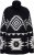Ulla Popken Aztec-Inspired Long Sleeve Turtleneck Sweater Navy - Collegetröjor & hoodies - 