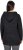 Ulla Popken Sequined Knit Long Sleeve Hoodie Black - Collegetröjor & hoodies - 