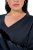 Ulla Popken Soft Fine Knit Pullover V-Neck Sweatshirt Marine - Collegetröjor & hoodies - Mjuka tröjor och hoodies i stora storlekar