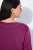 Ulla Popken Soft Fine Knit Pullover V-Neck Sweatshirt Dark Lilac - Collegetröjor & hoodies - Mjuka tröjor och hoodies i stora storlekar