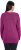 Ulla Popken Soft Fine Knit Pullover V-Neck Sweatshirt Dark Lilac - Collegetröjor & hoodies - 