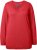 Ulla Popken Casual V-Neck Long Sleeve Sweater Salsa - Collegetröjor & hoodies - 