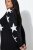 Ulla Popken Glitter Stars Soft Knit Sweater Black - Collegetröjor & hoodies - Mjuka tröjor och hoodies i stora storlekar