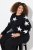 Ulla Popken Glitter Stars Soft Knit Sweater Black - Collegetröjor & hoodies - Mjuka tröjor och hoodies i stora storlekar