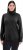 Ulla Popken Turtleneck Ribbed Trim Long Sleeve Sweater Black - Collegetröjor & hoodies - 