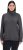 Ulla Popken Turtleneck Ribbed Trim Long Sleeve Sweater Charcoal Grey Melange - Collegetröjor & hoodies - 