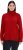 Ulla Popken Turtleneck Ribbed Trim Long Sleeve Sweater Salsa Red - Collegetröjor & hoodies - 