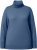 Ulla Popken Turtleneck Ribbed Trim Long Sleeve Sweater Atlantic Blue - Collegetröjor & hoodies - 