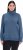 Ulla Popken Turtleneck Ribbed Trim Long Sleeve Sweater Atlantic Blue - Collegetröjor & hoodies - 
