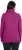 Ulla Popken Turtleneck Ribbed Trim Long Sleeve Sweater Berry - Collegetröjor & hoodies - 