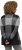 Ulla Popken Grand Check Long Sleeve Sweater Charcoal Grey Melange - Collegetröjor & hoodies - 