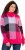 Ulla Popken Grand Check Long Sleeve Sweater Red Pink - Collegetröjor & hoodies - 