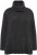 Ulla Popken Soft Textured Chenille Oversized Fit Sweater Graphite Grey - Collegetröjor & hoodies - 