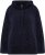 Ulla Popken Chenille Knit Hoodie Navy - Collegetröjor & hoodies - 