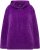 Ulla Popken Chenille Knit Hoodie Dark Purple - Collegetröjor & hoodies - 