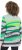 Ulla Popken Landscape Stripe Sweater Moss Green - Collegetröjor & hoodies - 