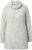 Ulla Popken Space Yarn Oversized Turtleneck Sweater Light Grey Melange - Collegetröjor & hoodies - 