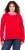 Ulla Popken Color Block Long Sleeve Sweater Lychee - Collegetröjor & hoodies - 