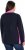 Ulla Popken Color Block Long Sleeve Sweater Ink Blue - Collegetröjor & hoodies - 