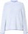 Ulla Popken Striped Wool Blend Turtleneck Sweater Sky Blue - Collegetröjor & hoodies - 