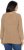 Ulla Popken Two-Tone Mixed Knit Troyer Collar Sweater Caramel - Collegetröjor & hoodies - 