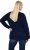 Ulla Popken Whimsical Holiday Sweater Navy - Collegetröjor & hoodies - 