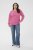 Kaffe Curve Sus Sweatshirt Pink Power - Collegetröjor - 
