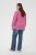 Kaffe Curve Sus Sweatshirt Pink Power - Collegetröjor - 