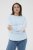 Kaffe Curve Mila Sweatshirt Nantucket Breeze Blue - Collegetröjor - 