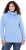 Ulla Popken Drawstring Collar Long Sleeve Sweatshirt Light Blue - Collegetröjor & hoodies - 