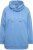 Ulla Popken Drawstring Collar Long Sleeve Sweatshirt Light Cornflower - Collegetröjor & hoodies - 